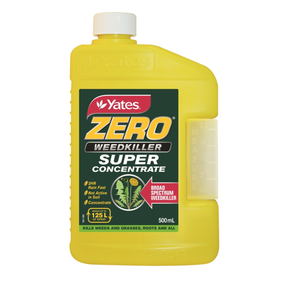 YATES ZERO SUPER WEEDKILLER CONCENTRATE 500ML