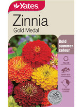 Load image into Gallery viewer, ZINNIA GOLD MEDAL SEED
